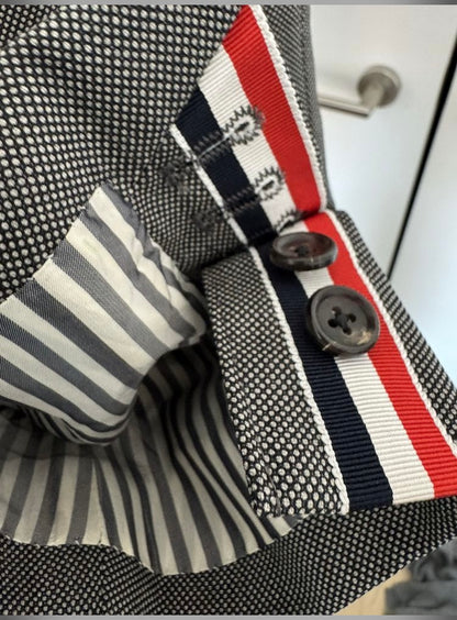 1-Thom Browne Grey Blazer