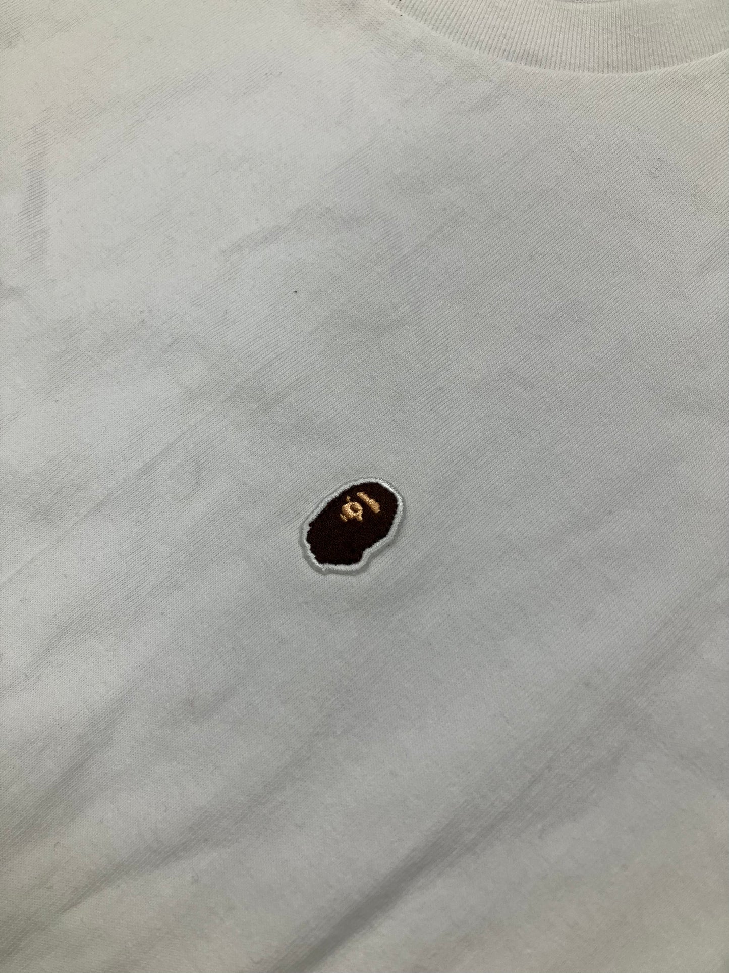 M-Bape Embroidered Head Logo tee