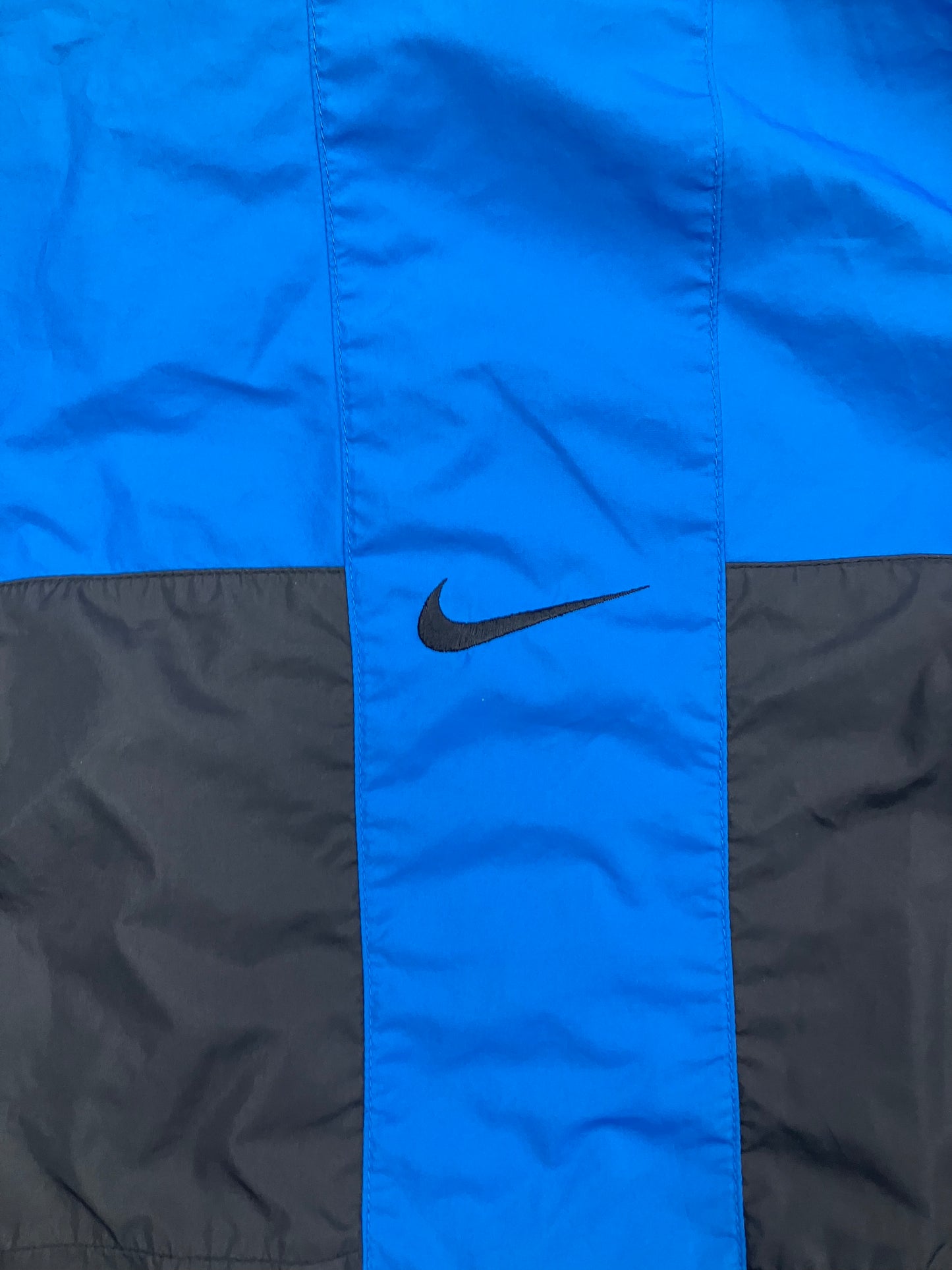 Vintage Nike Blue/Black Windbreaker Size XLT