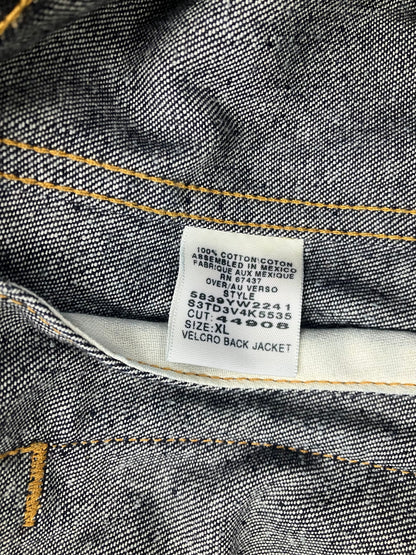 XL-Polo Jeans Company Velcro Back Denim Jacket