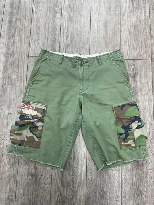 30-Denim & Supply Ralph Lauren Military Cargo Flag Shorts