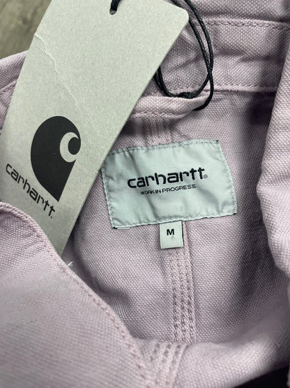 M-Carhartt WIP Walter Chore Jacket Pink Fog