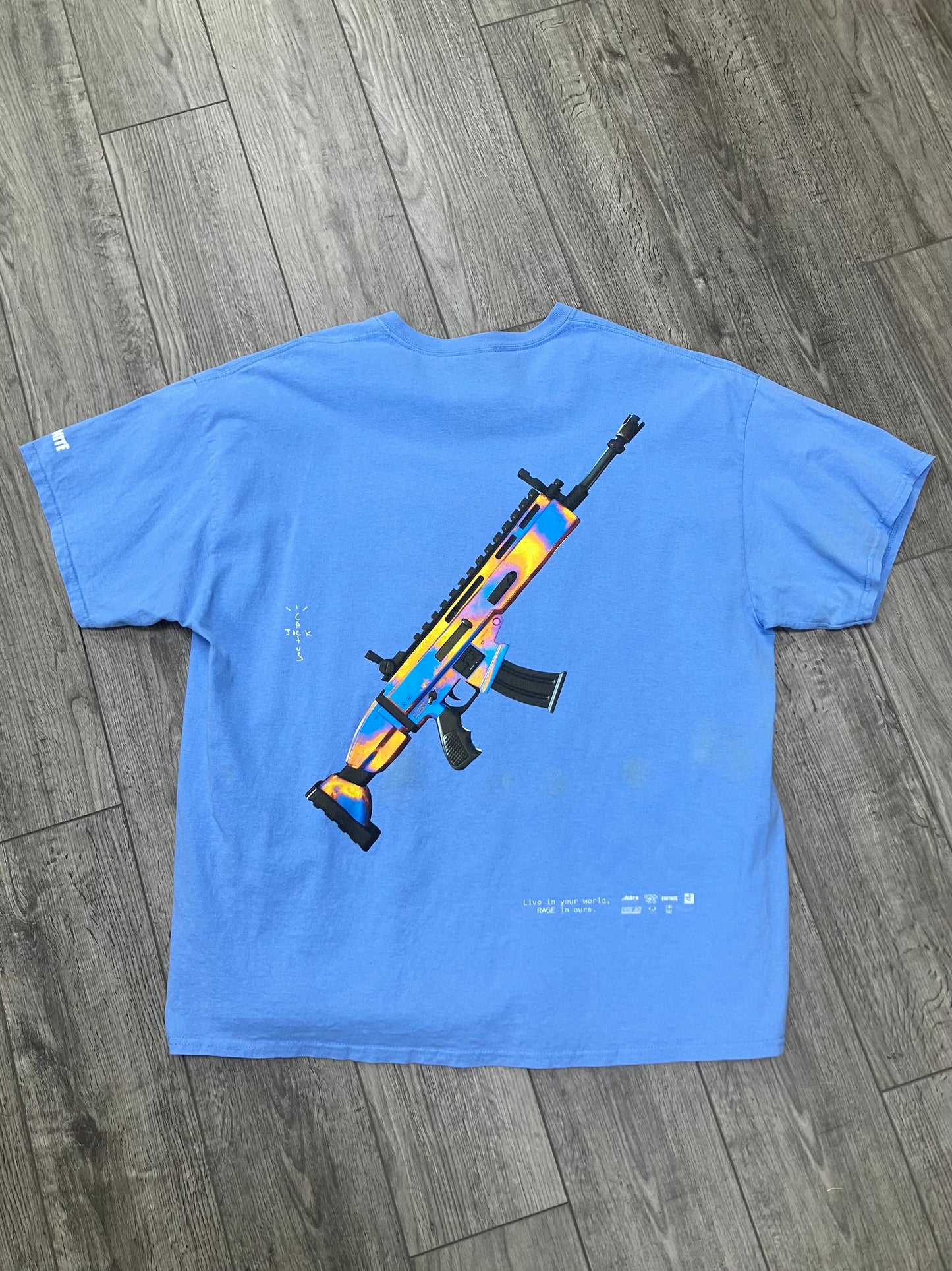 XL-Astronomical Cactus Jack Fortnite Tee