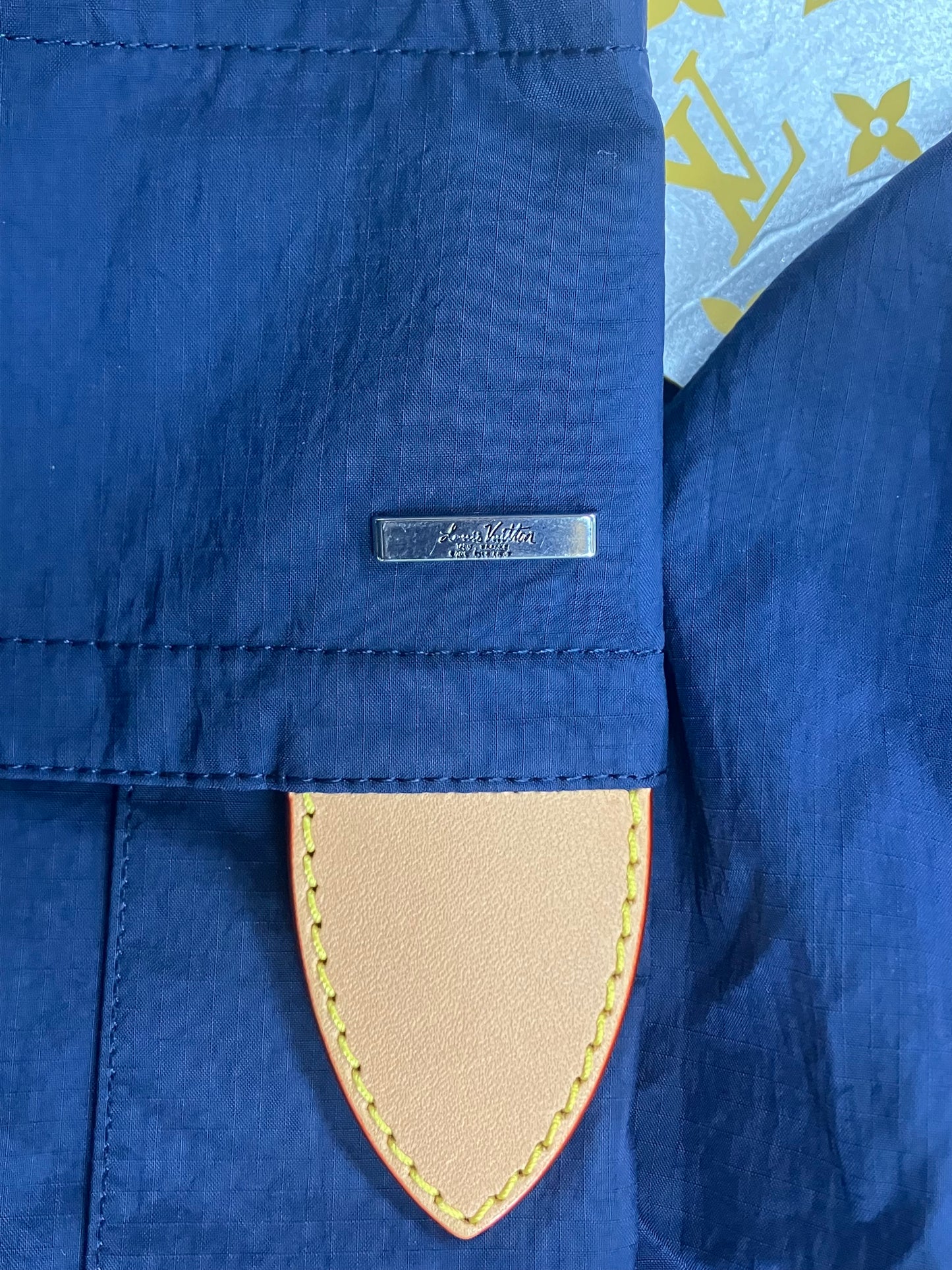 40-Louis Vuitton nylon Track Pants Staples Edition