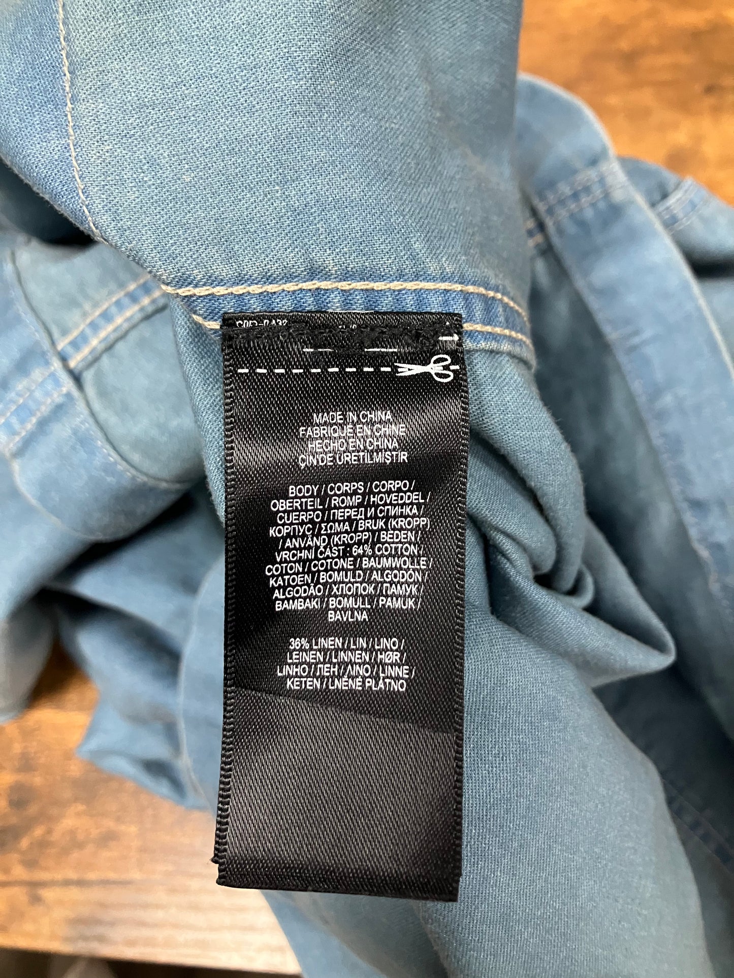 L-Ralph Lauren RRL/Double RL Light Denim Blazer Jacket