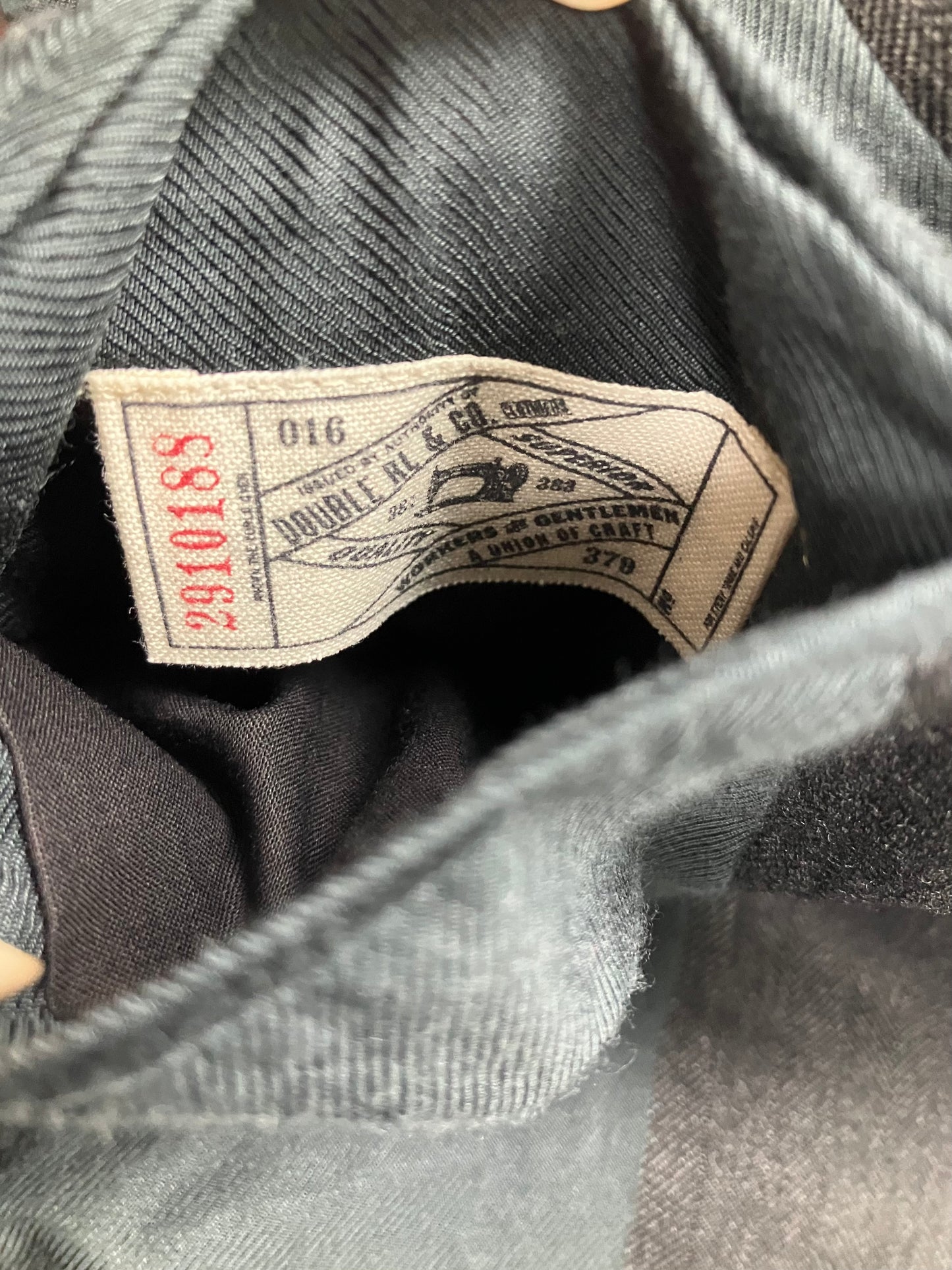 38R/M-Polo RRL Wool Pin Stripe Jacket