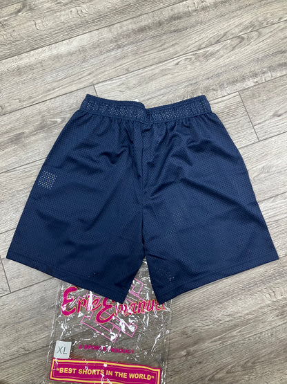 XL-Eric Emanuel Navy Mesh Shorts