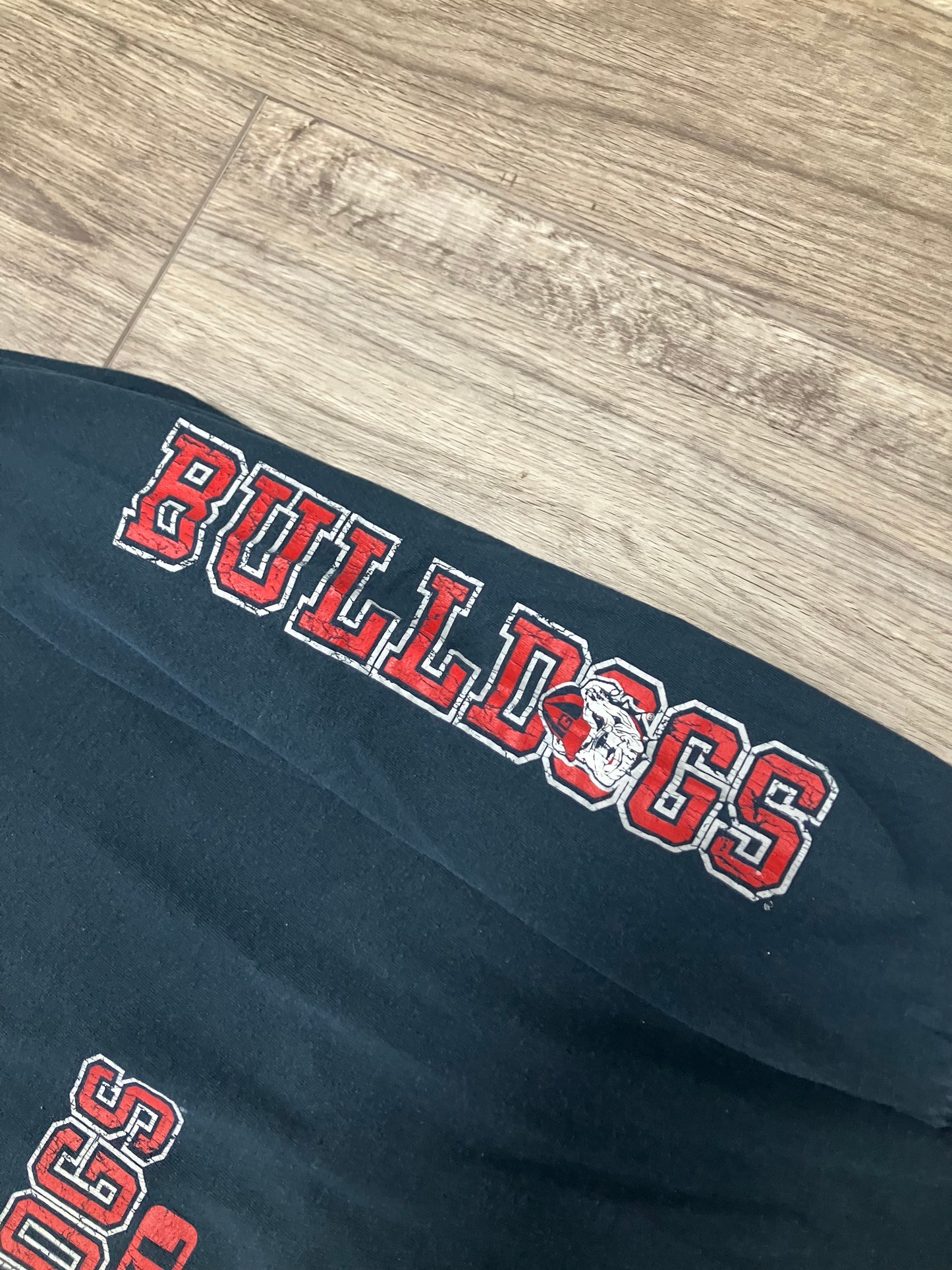 Georgia Bulldogs Black Long Sleeve Tee Size XL