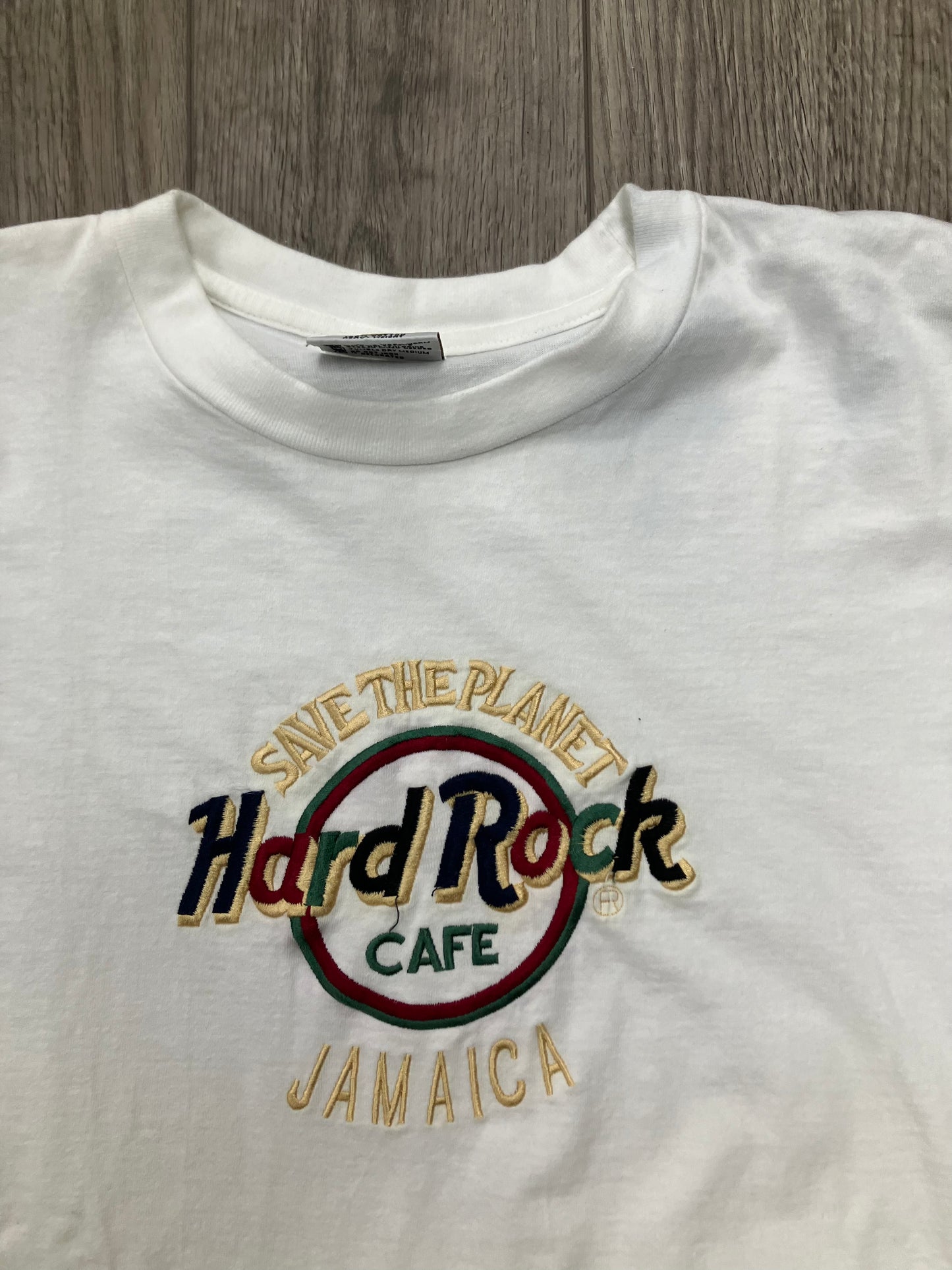 Vintage Hard Rock Cafe Jamaica Save The Planet Tee Size XXL