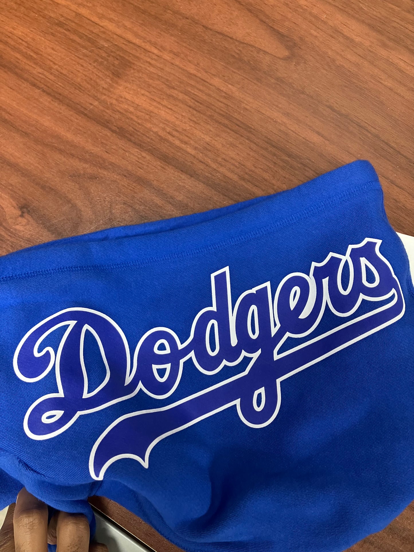 Los Angeles Dodgers MLB City Collection Fleece Hoodie Size L