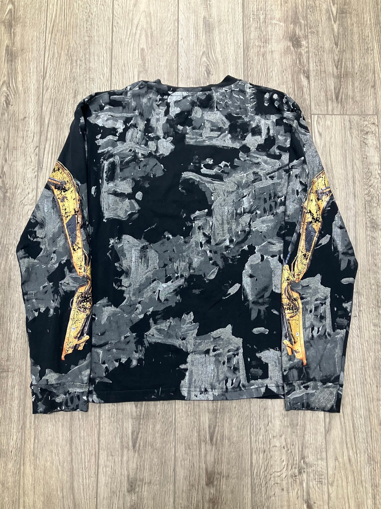 Hood By Air Painted Longsleeve Tee Size XL