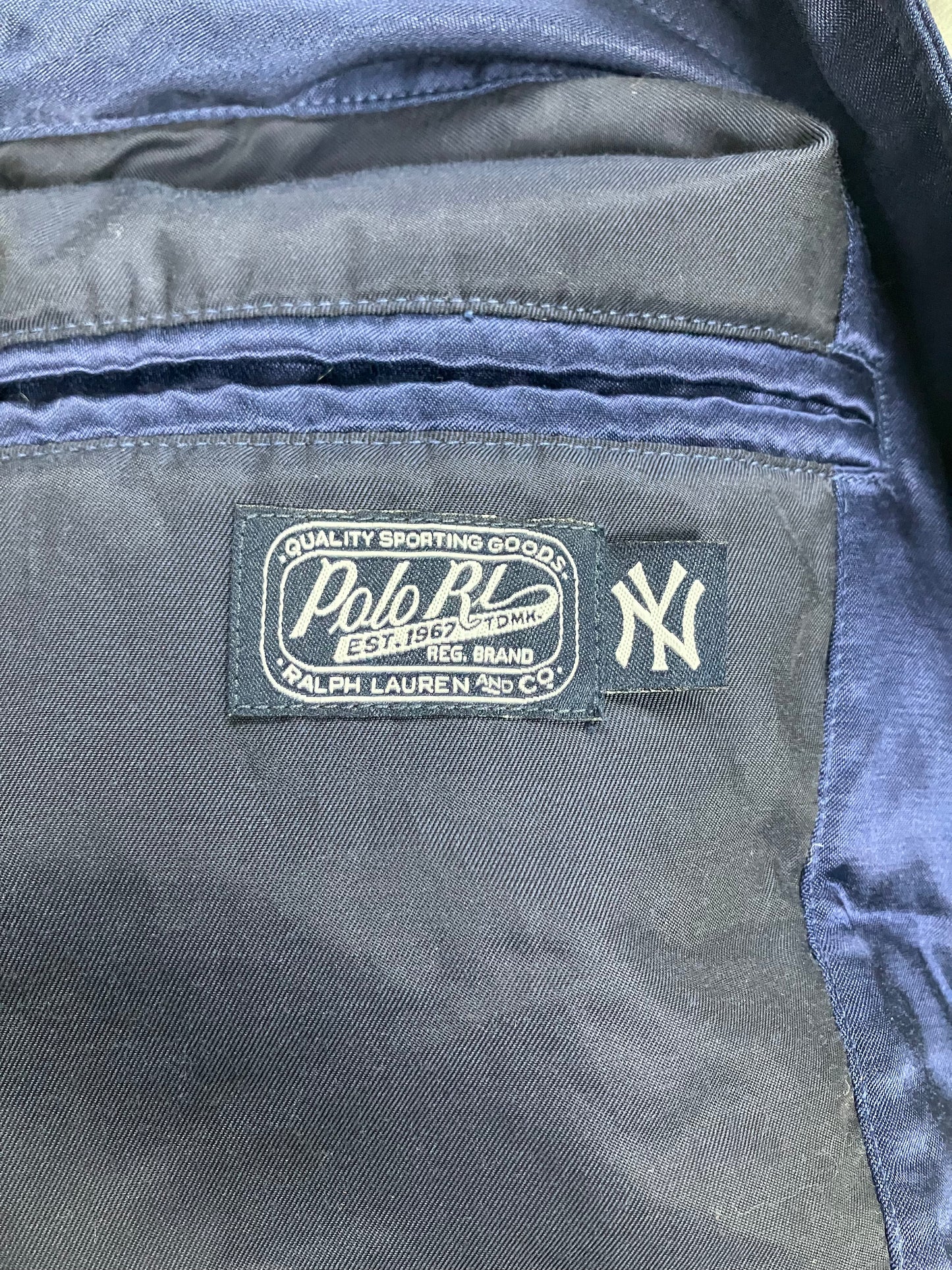 L-Polo Ralph Lauren Yankees Varsity Jacket