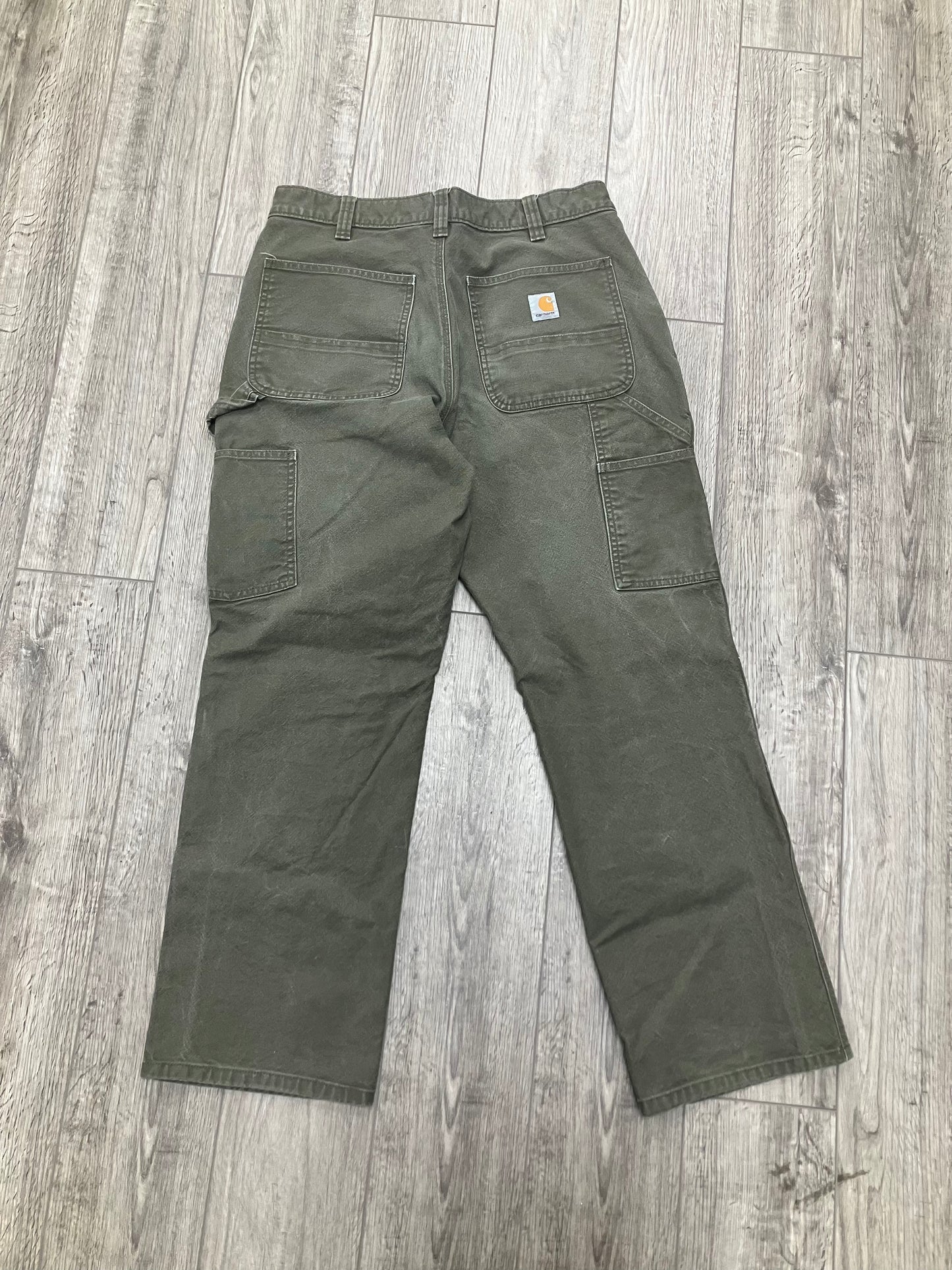 Carhartt Relaxed Fit Double Knee Pants Size 34x30