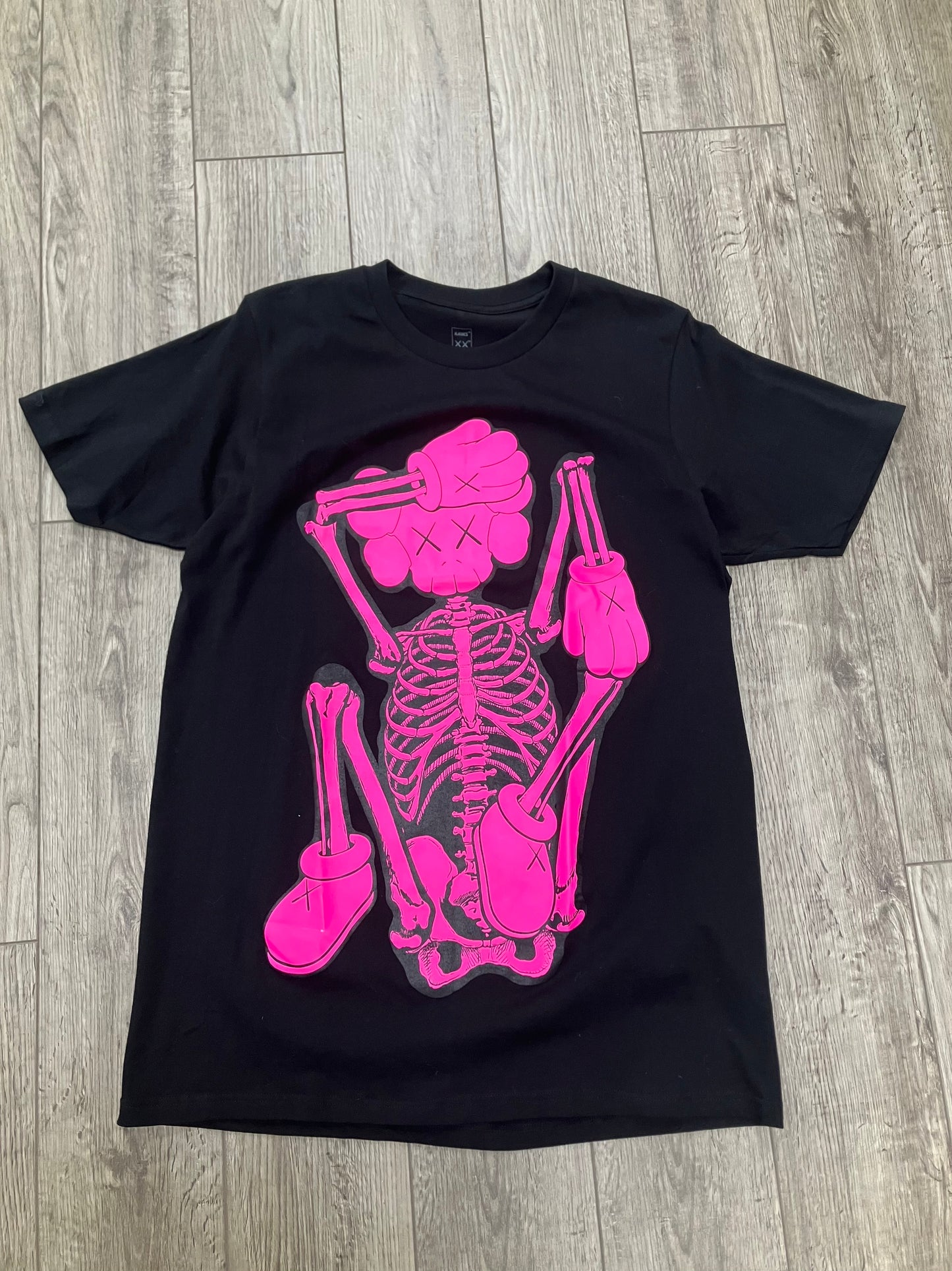XL-Kaws New fiction Skeleton Tee