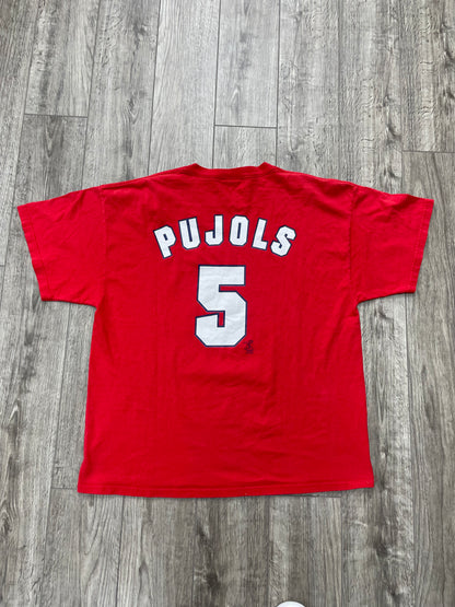 Vintage 2004 Cardinals Albert Pujols Tee Size Large