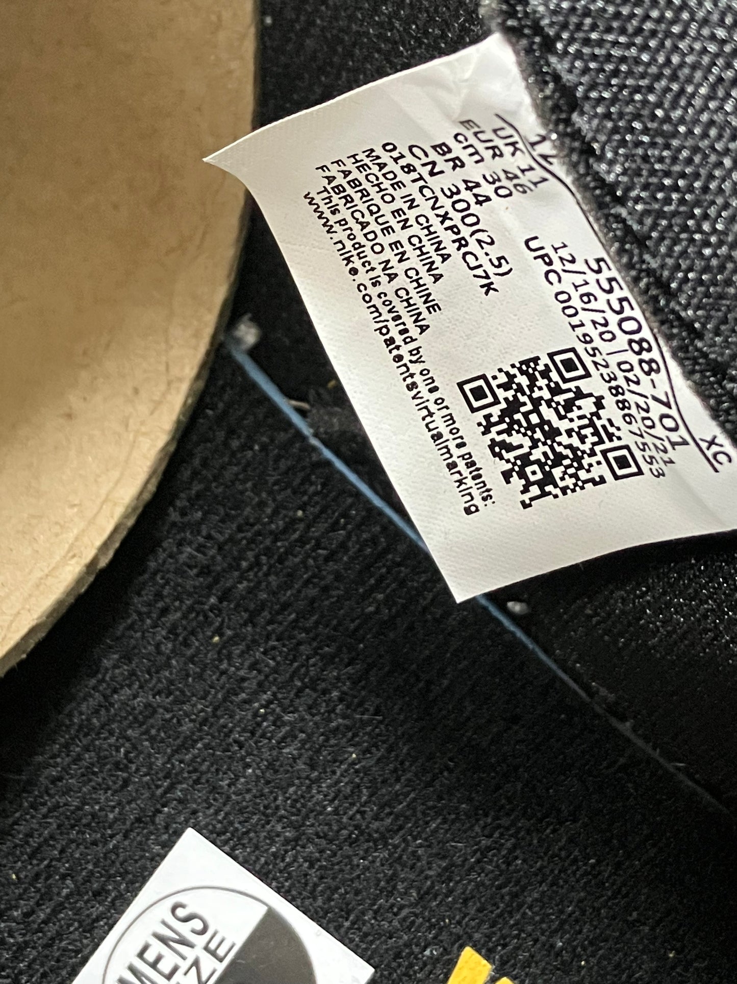 Jordan 1 High Pollen Size 12 New