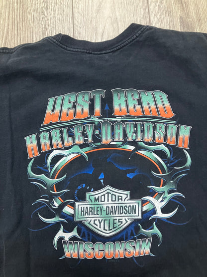 Harley Davidson Wisconsin Tee Size XL