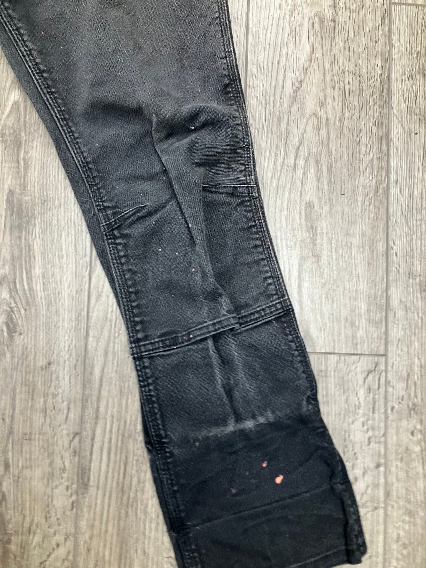 Carhartt Black Double Knee Pants Size 32x30