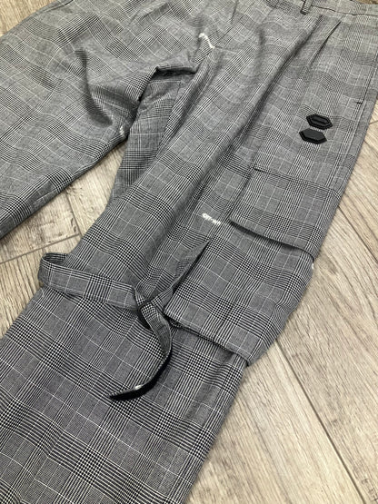 30-Off-White Tailored Strap Cargos