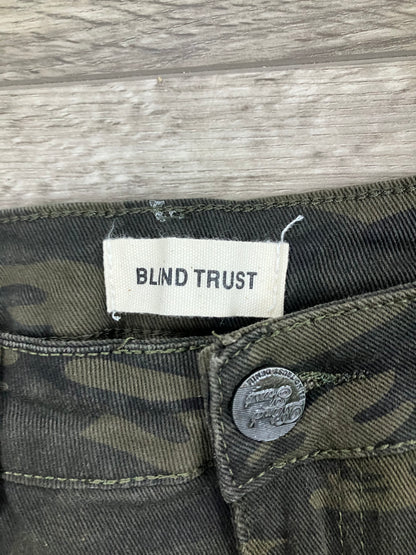 Blind Trust Slim Fit Camo Pants Size 34x32
