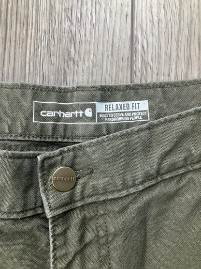 Carhartt Relaxed Fit Double Knee Pants Size 34x30