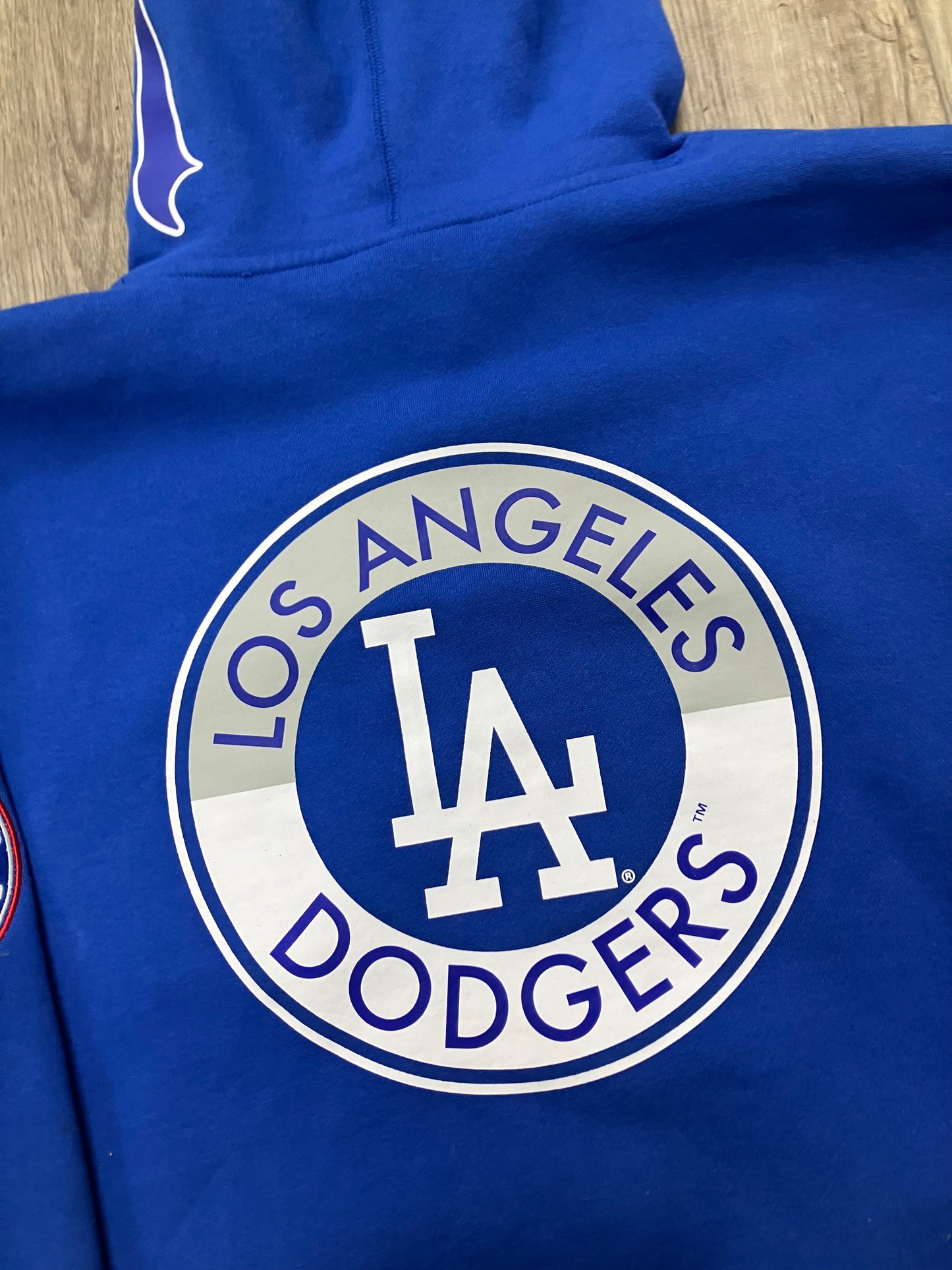 Los Angeles Dodgers MLB City Collection Fleece Hoodie Size L