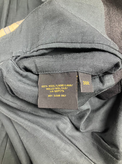 38R/M-Polo RRL Wool Pin Stripe Jacket