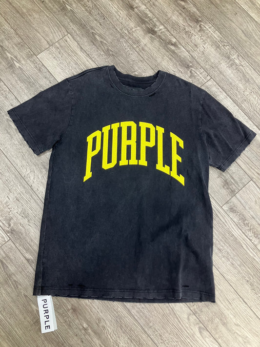 L-purple brand College Logo tee