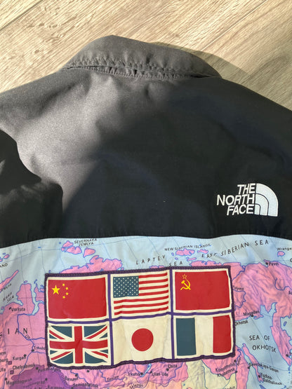 Supreme X The North Face Atlas Map Exhibition Jacket Sz L