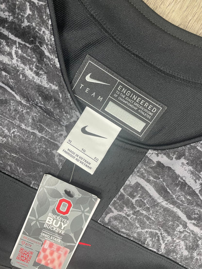 XL-Nike Ohio State Buckeyes Team Black Ice Jersey