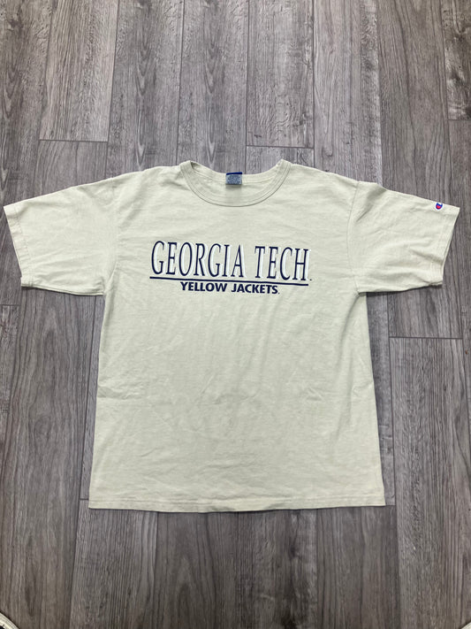 Vintage Champion Georgia Tech Yellow Jackets Tee Size L