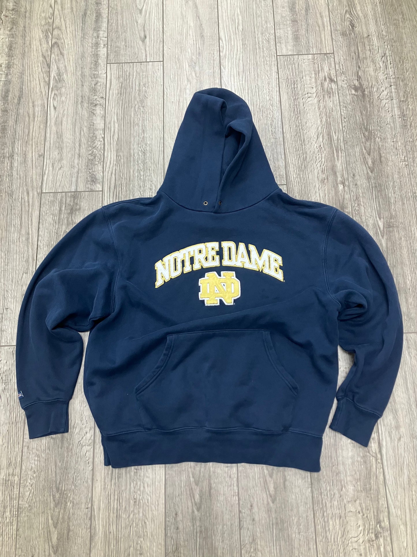 L-Vintage Jansport Notre Dame Hoodie