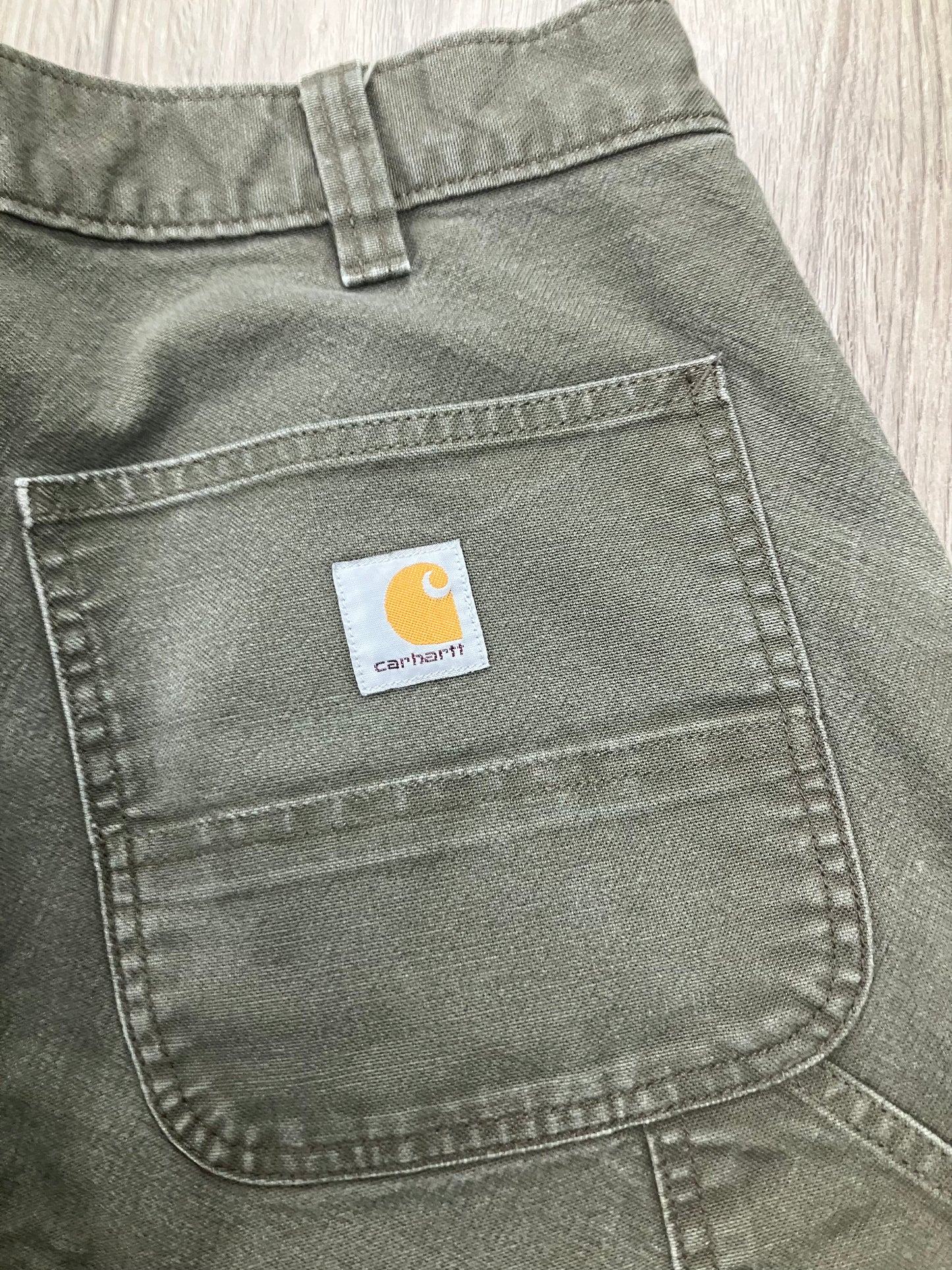 Carhartt Relaxed Fit Double Knee Pants Size 34x30