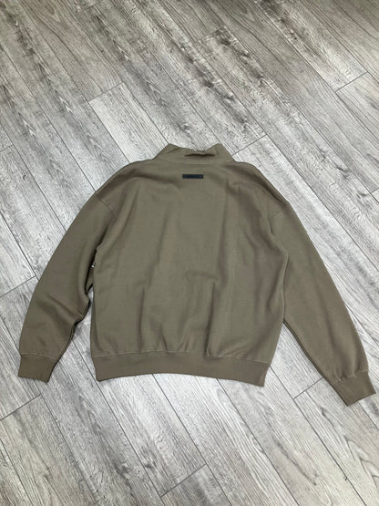M-Fear Of God Essentials Mock-neck Sweatshirt
