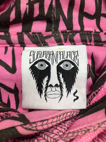 Palace Suburban Less Ghost Pink Hoodie Size S