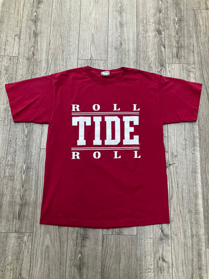 Vintage Alabama “Roll Tide Roll” Tee Size L