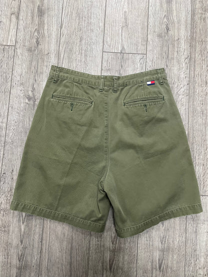 Vintage Tommy Hilfiger Olive Green Shorts Size 32