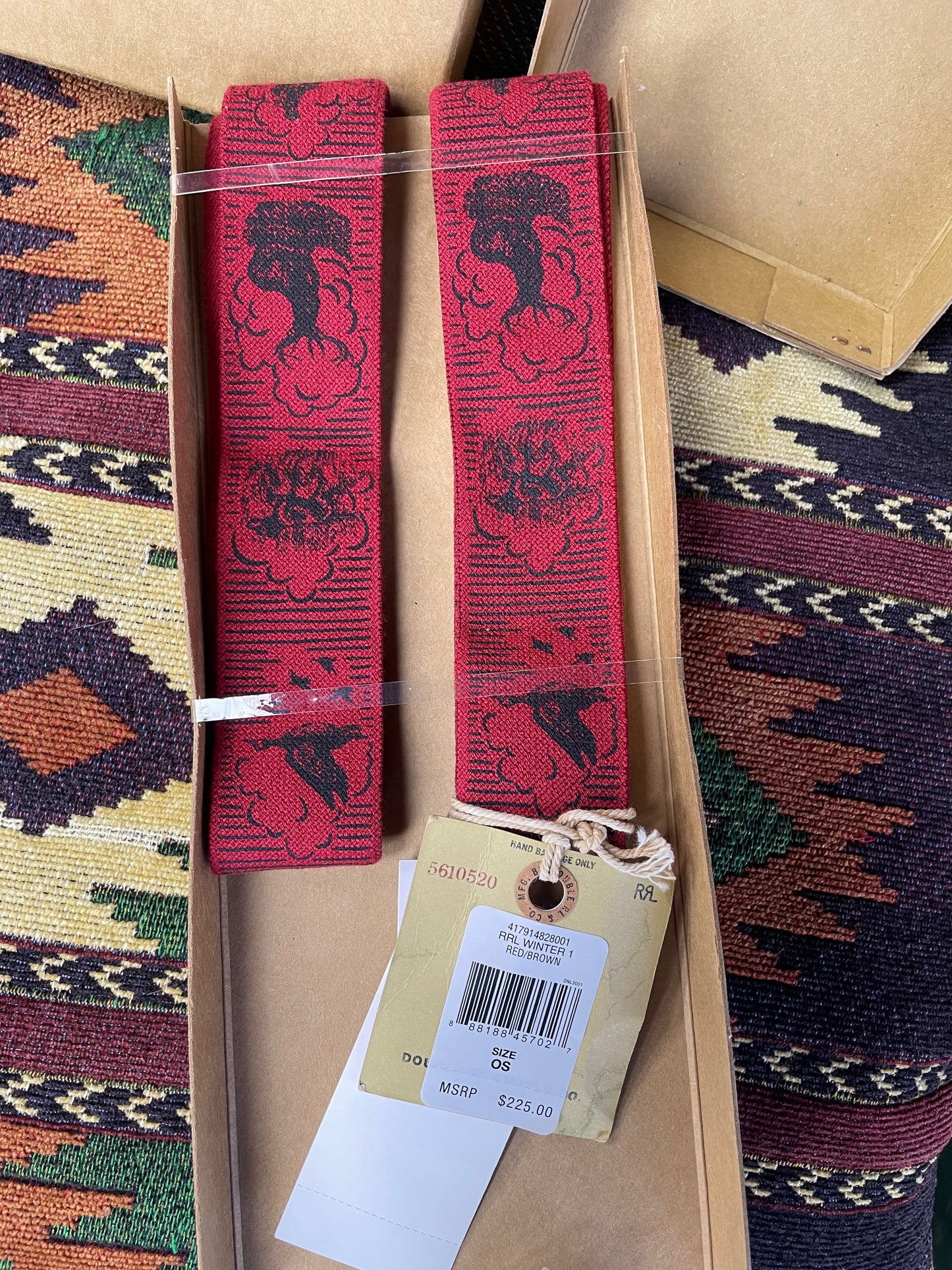 OS - Double RL (RRL) hunting Print Stretch Braces