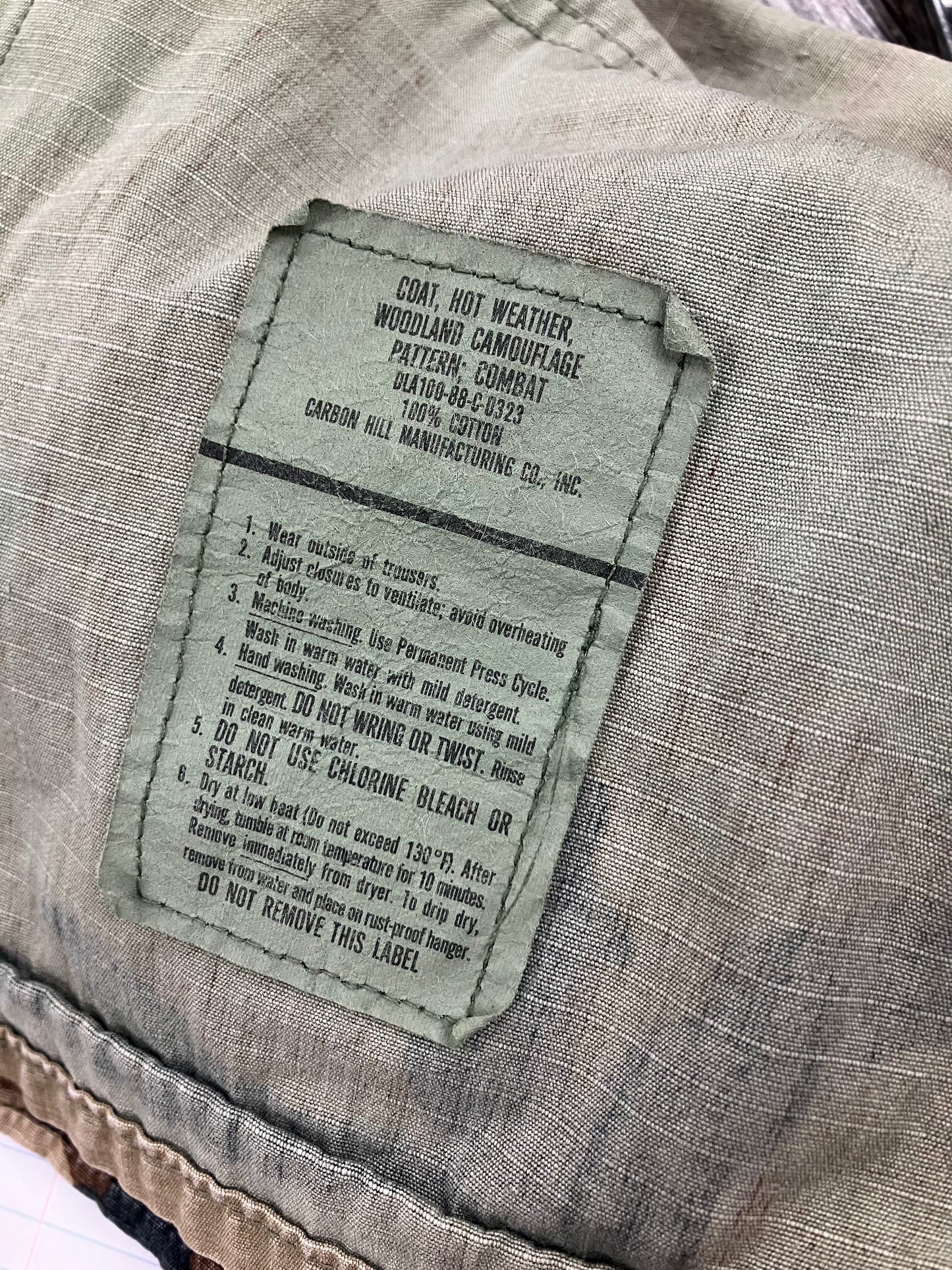 L-Military Camo jacket