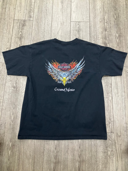 Harley Davidson Cozumel Eagle Tee Size XL