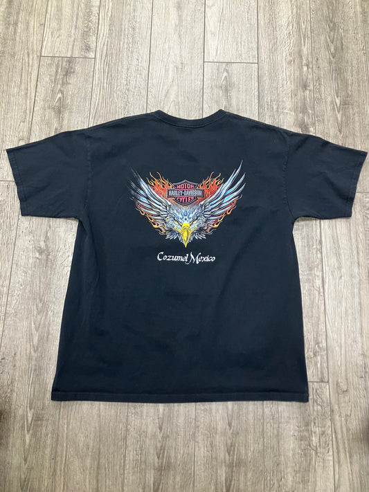 Harley Davidson Cozumel Eagle Tee Size XL
