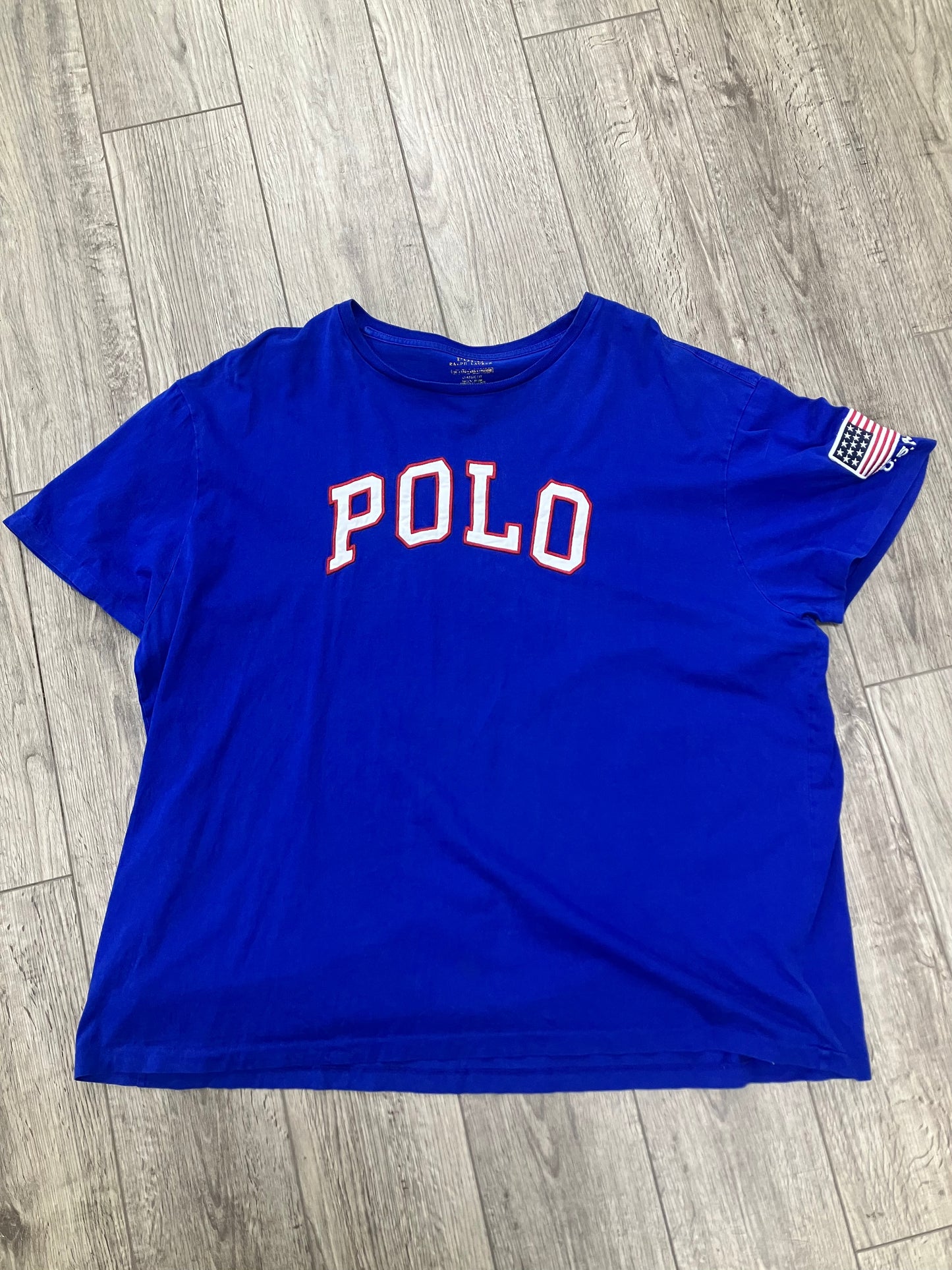XXL-Polo Ralph Lauren Logo Flag Tee
