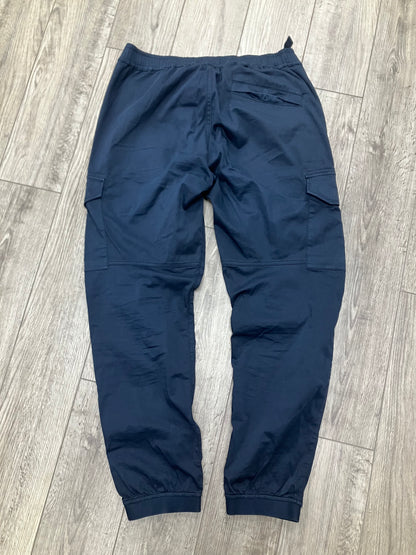 34-Stone Island Compass-Patch Cargo Pants