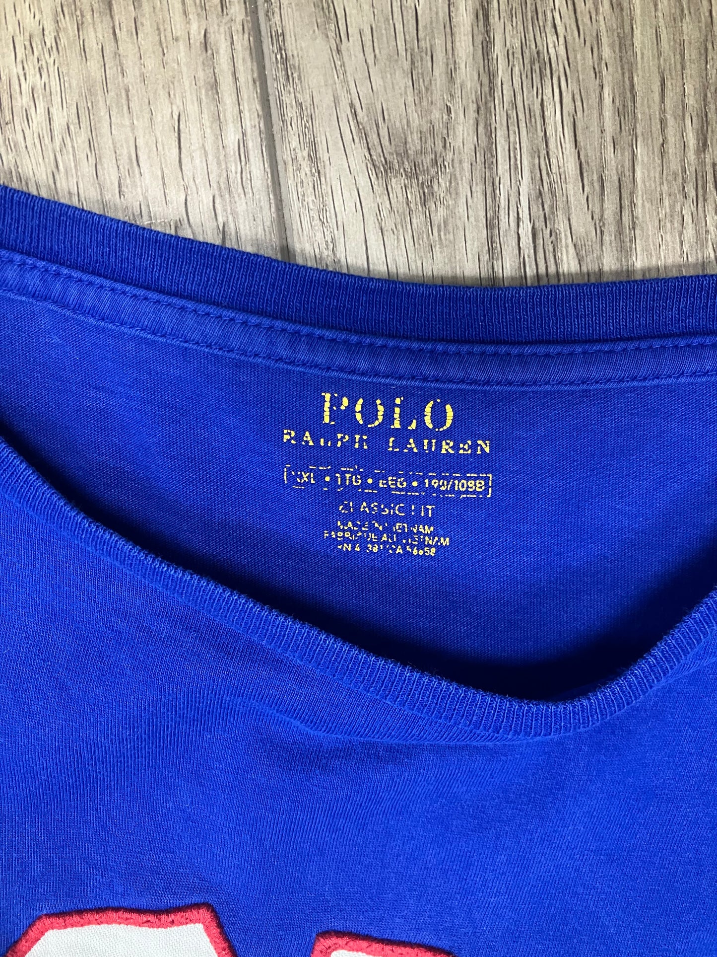 XXL-Polo Ralph Lauren Logo Flag Tee