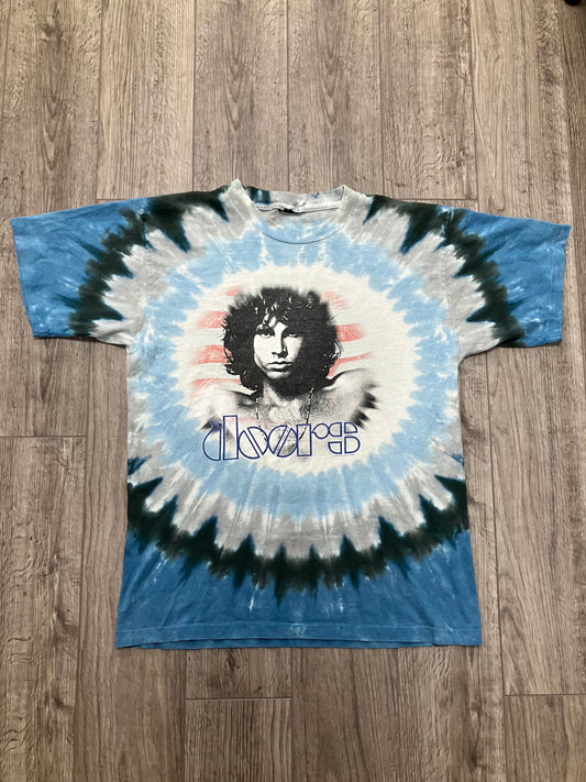 Vintage 2004 Doors Tie Dye Tee Size L