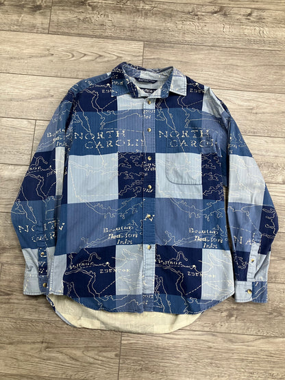 M-Nautica map Button up