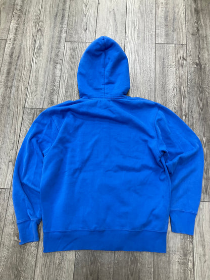 M-Polo Jeans Company Blue Logo Zip Up Hoodie