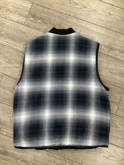 M-Supreme Reversible Plaid Vest