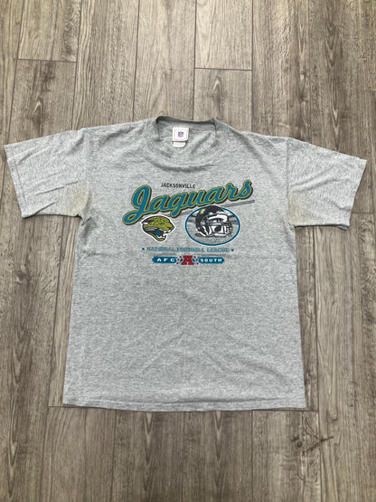 Jacksonville Jaguars Grey Tee Size L