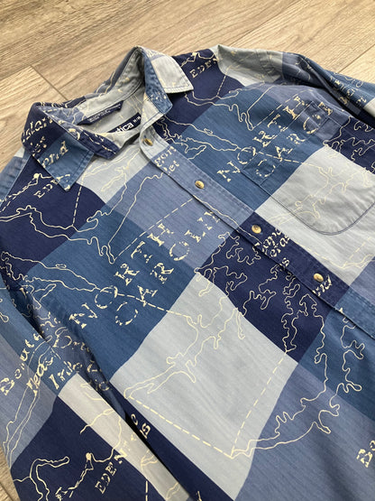 M-Nautica map Button up